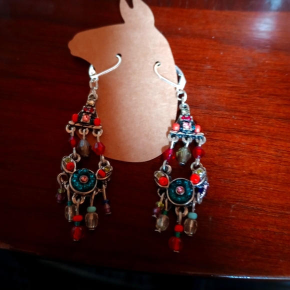These are one of a kind handmade earrings. - Picture 1 of 1